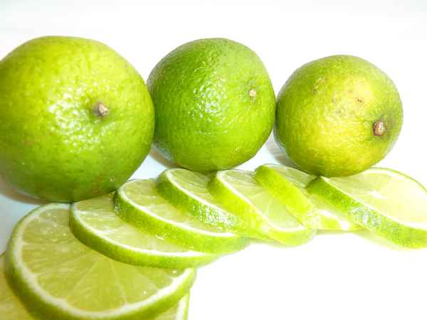 Grüne Limetten
