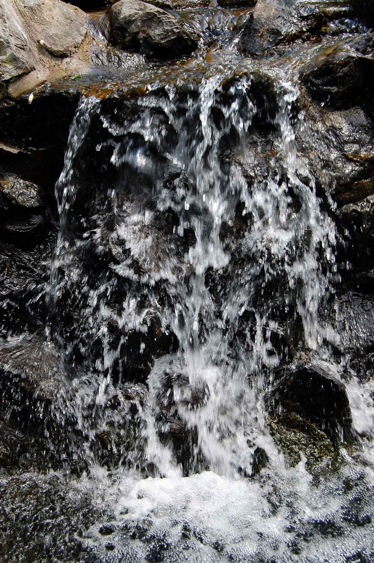 Kaltes klares Wasser