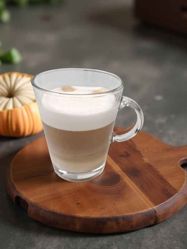 Latte Macchiato zum Frühstück
