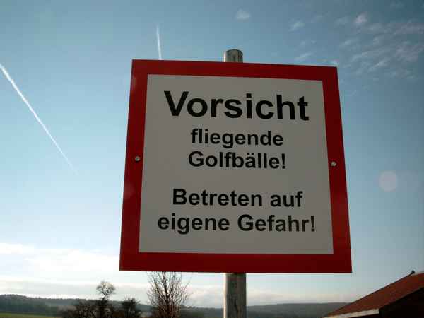 gefährlicher Sport!