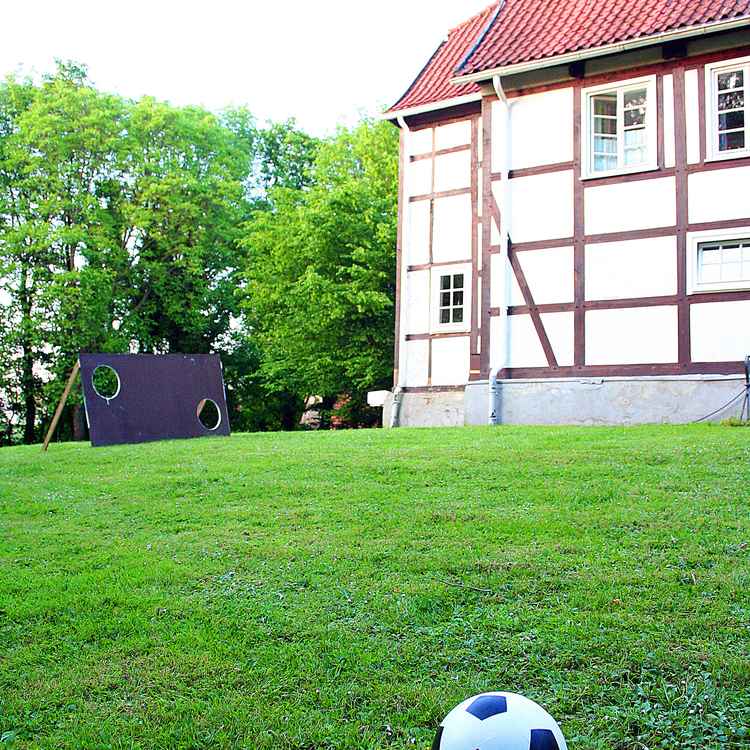 Der Ball muss ins Runde