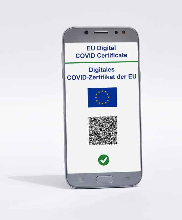 Digitales COVID-Zertifikat der EU