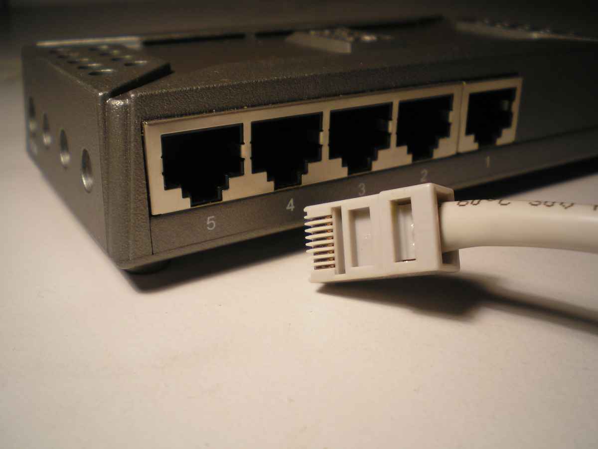 Switch mit Cat7