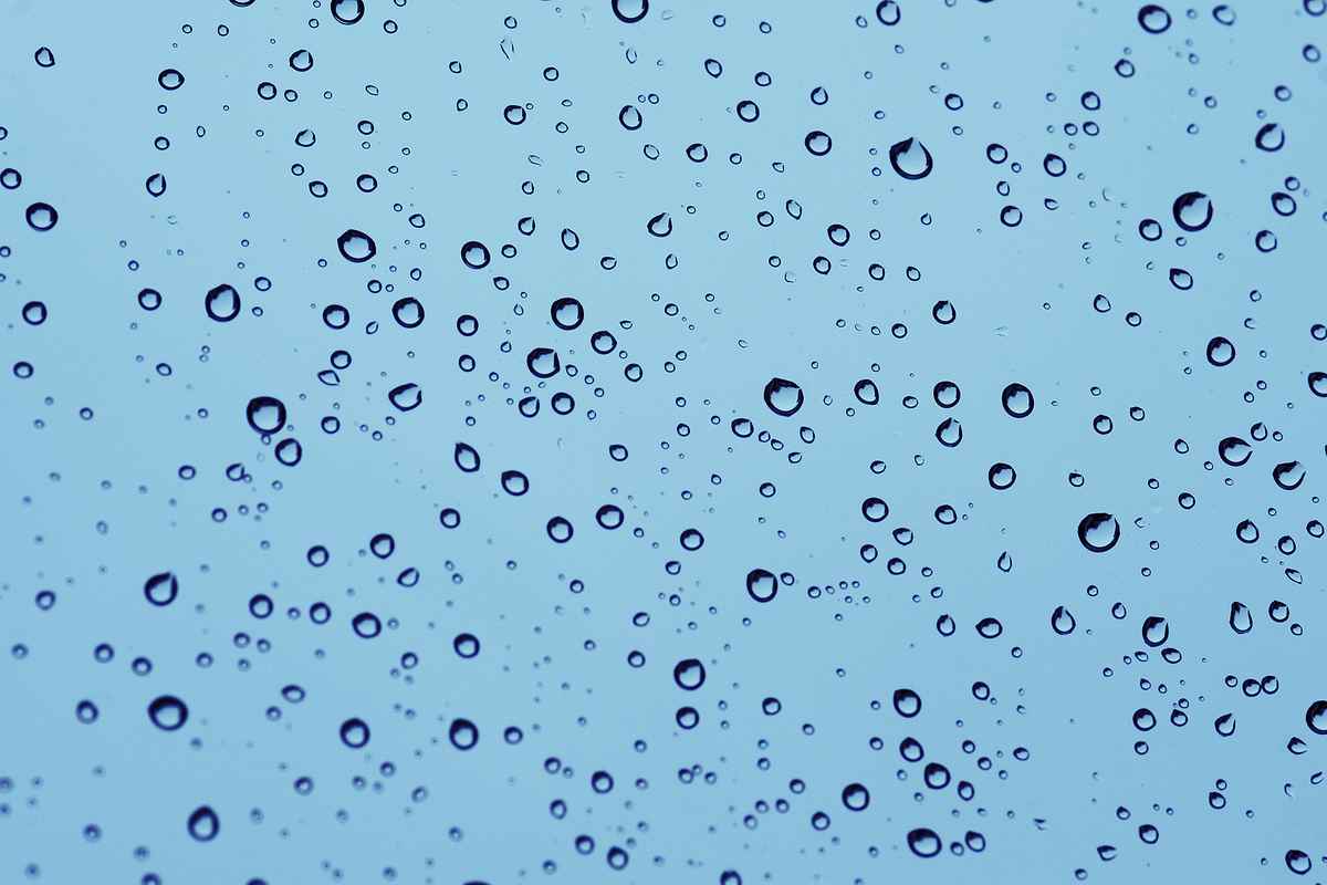 Regentropfen