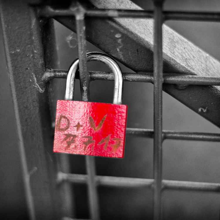 Liebesschloss von D+V