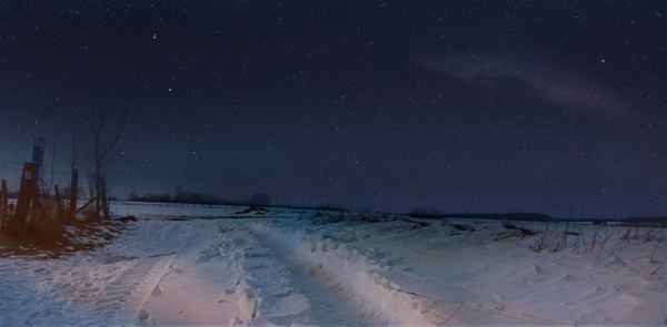 Sternenklare Winternacht