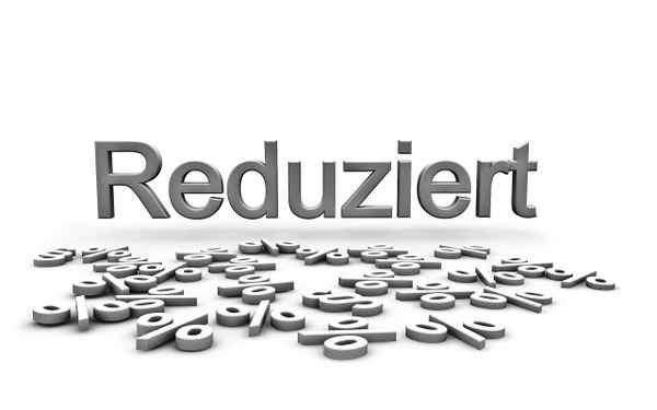 Reduziert