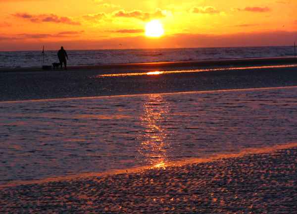 Abendstimmung an der Nordsee