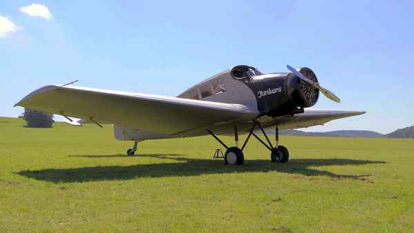 Junkers F13 auf dem Degerfeld
