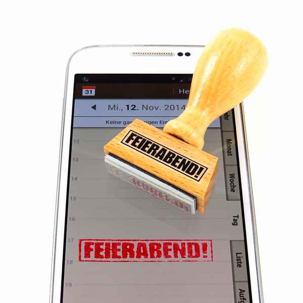 Feierabend - analog gesichert