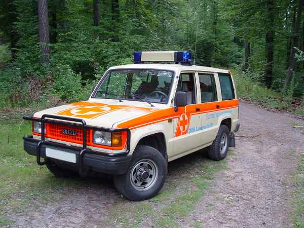 Geländefahrzeug einer SEG