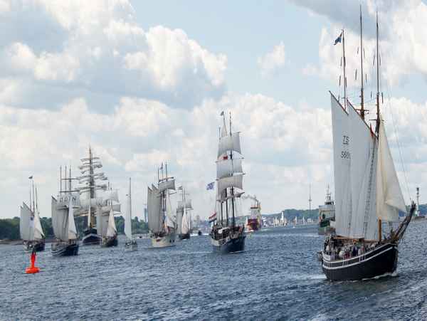 Großsegler unter sich