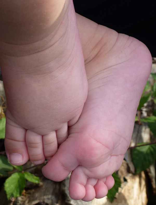 So kleine Füßchen ...