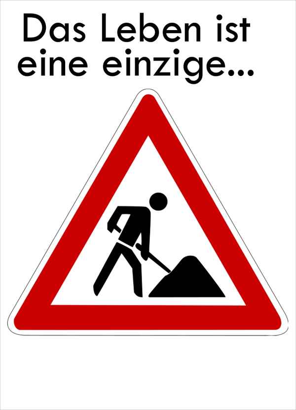 Karte Baustelle