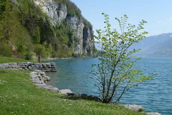 Erholung am Walensee bei Weesen