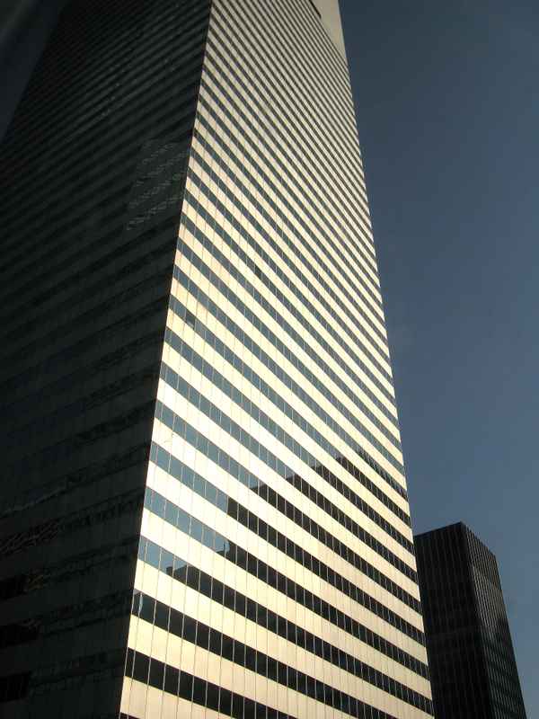 Hochhausfassade in NY