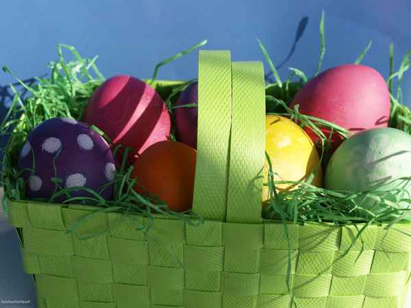 Osterkörbchen . . .