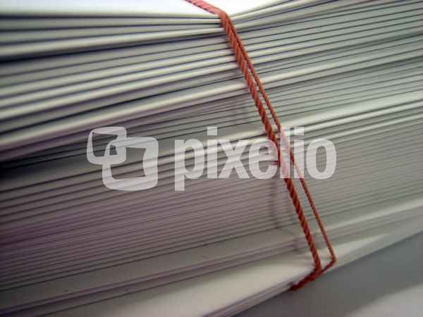 gebündeltes Papier