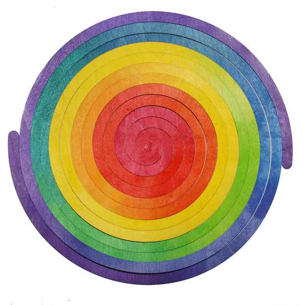 Regenbogenspirale