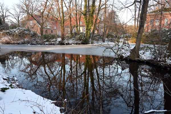 Schlossinsel gespiegelt