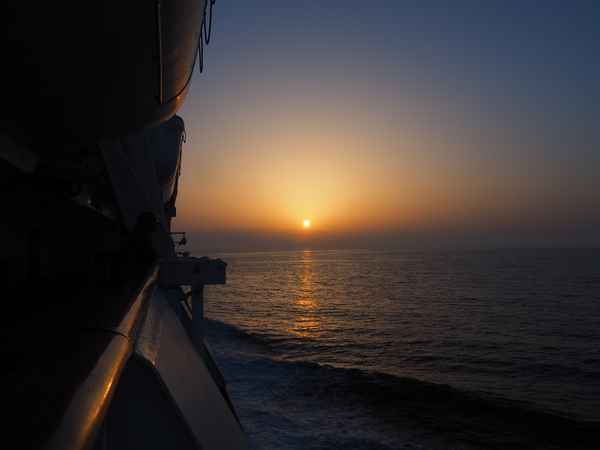 Sonnenuntergang bei Cadiz