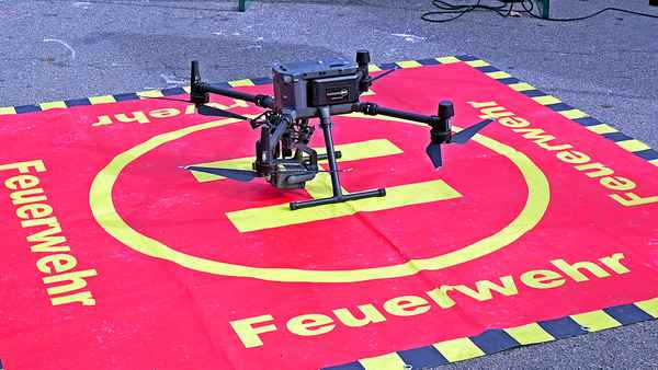 Feuerwehr Drohne