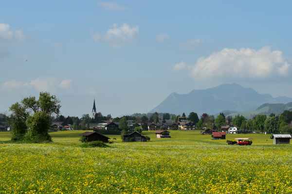 Frühlingstag im Allgäu