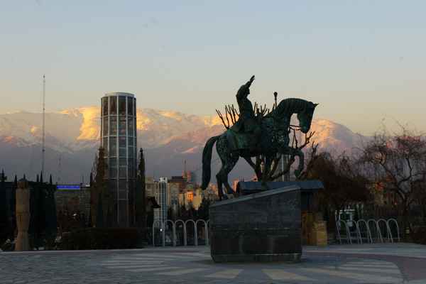 In der Abenddämmerung