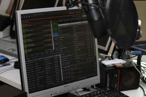 Radioautomation und Mikrofon