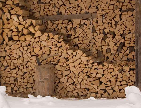 Mein Brennholzvorrat