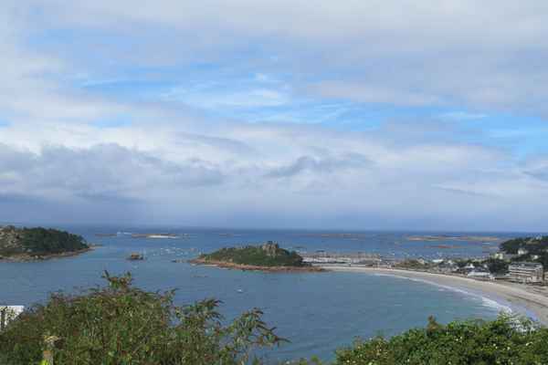 Sicht auf Trébeurden