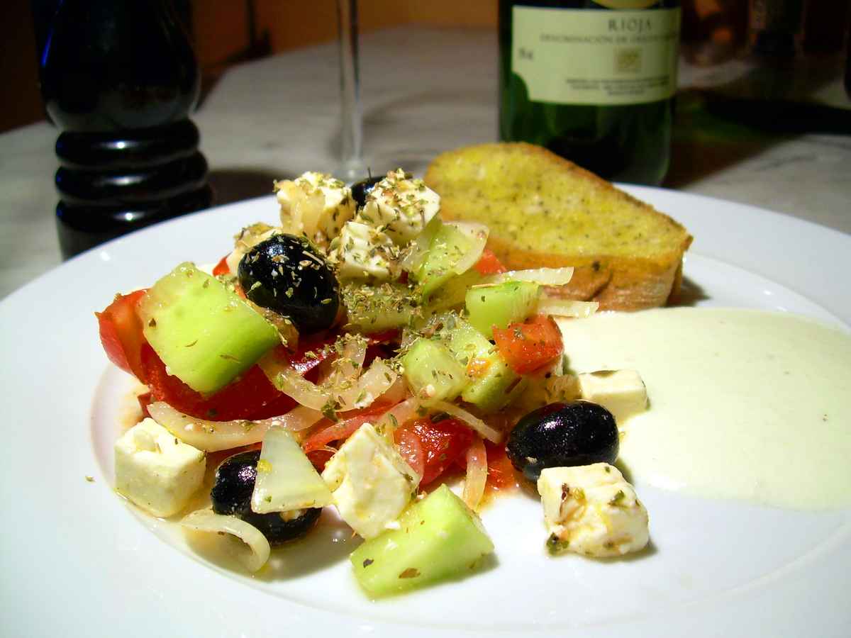 Griechischer Bauernsalat 2