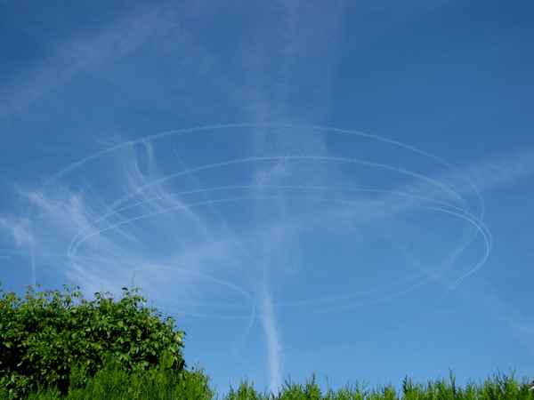 Seltsame Kreise am Himmel