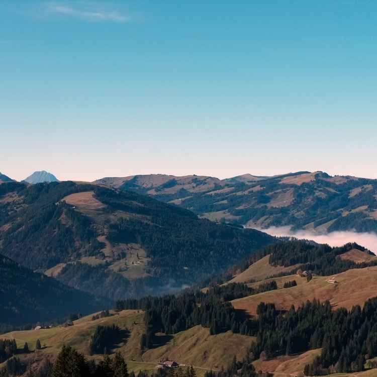 Blick ins Gantrischgebiet