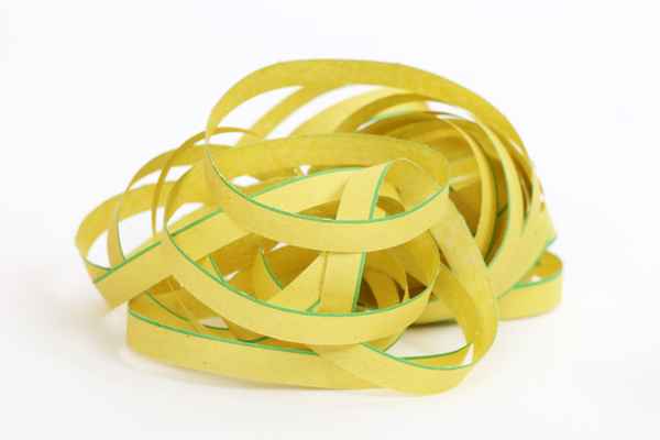 Luftschlange gelb