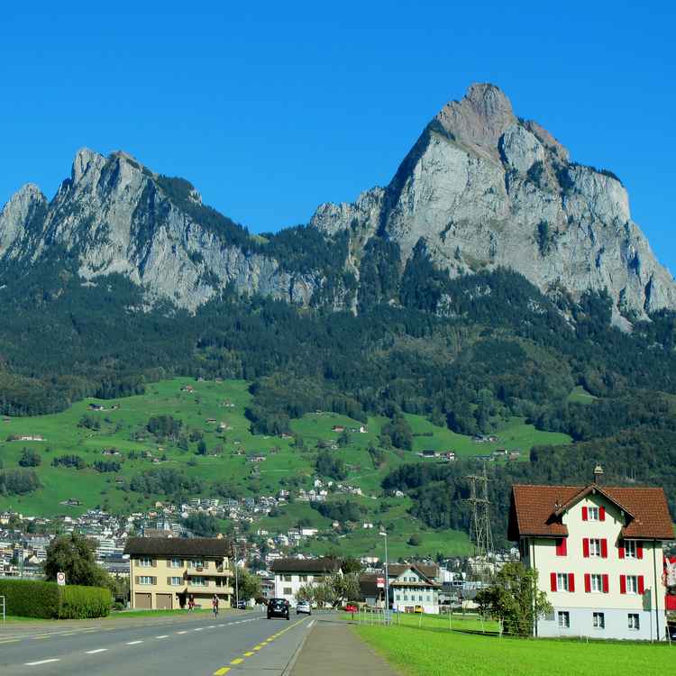 Die Mythen bei Schwyz