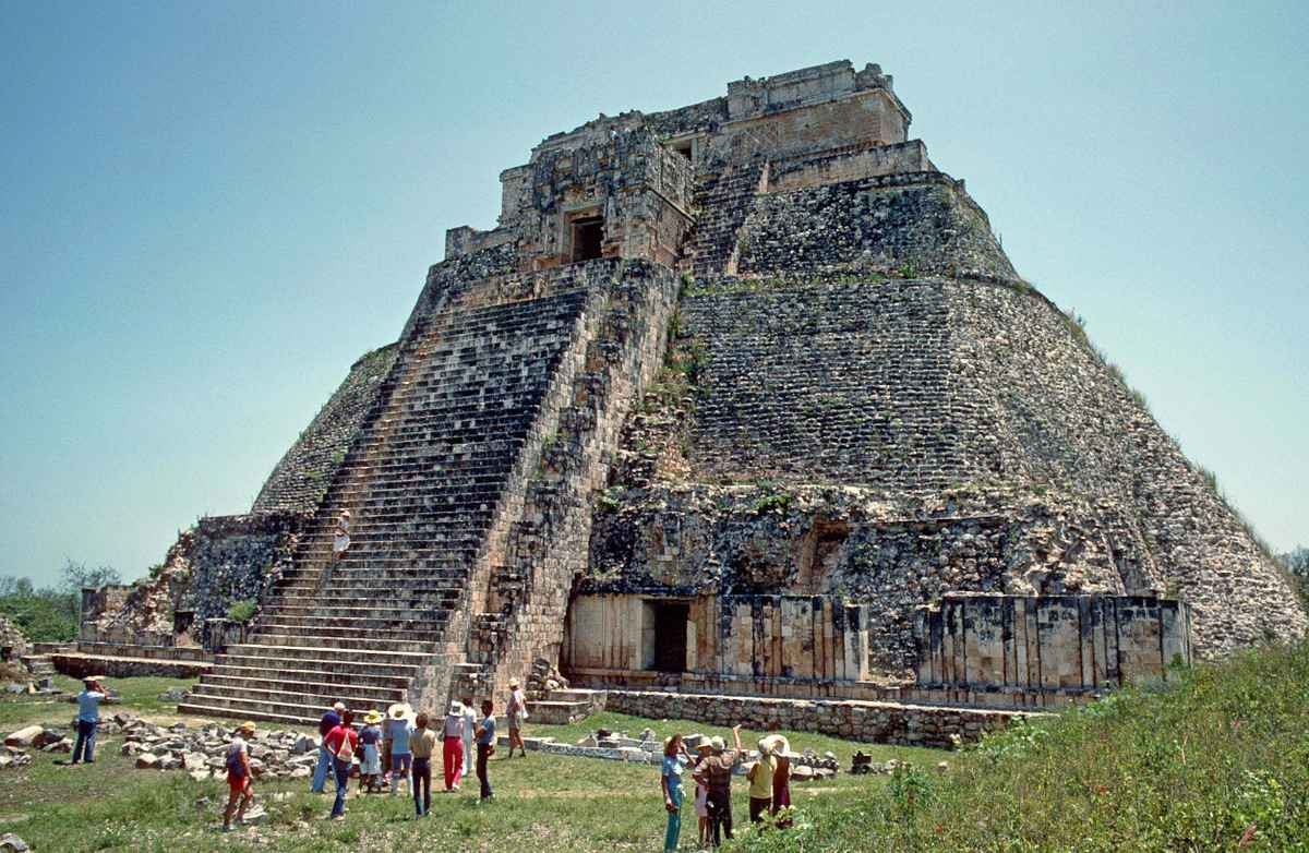 Pyramide des Zauberers in Uxmal