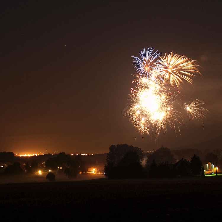 Feuerwerk in Niedercunnersdorf 2011