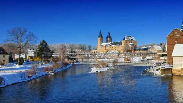 Winter am Rochlitzer Schloss