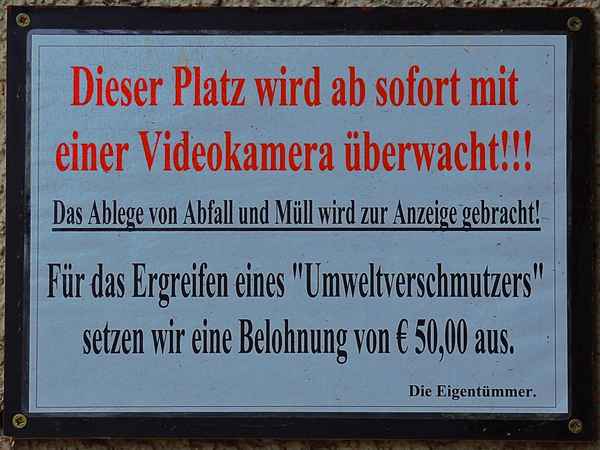 Abfall Überwachung