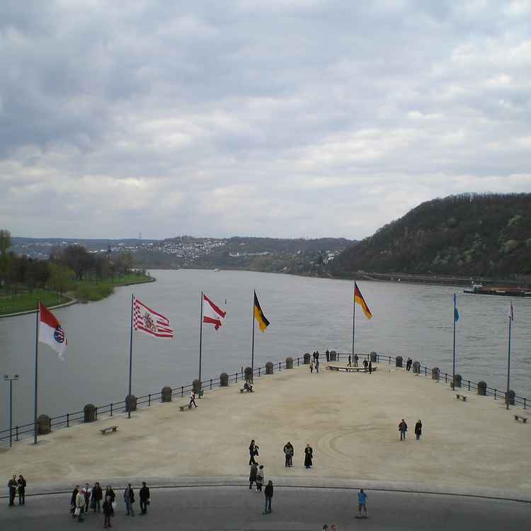 Blick vom deutschen Eck