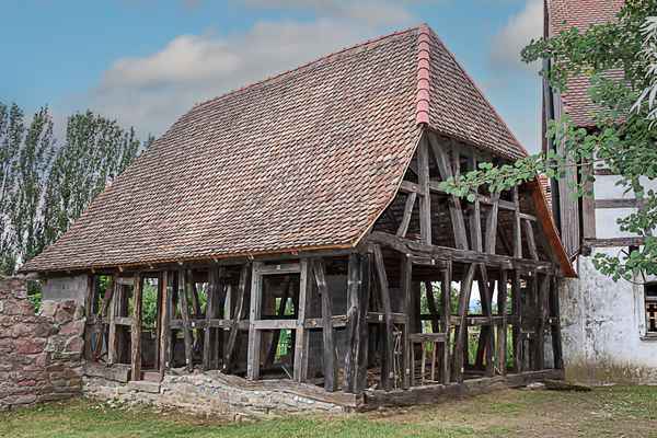 entkerntes Fachwerk