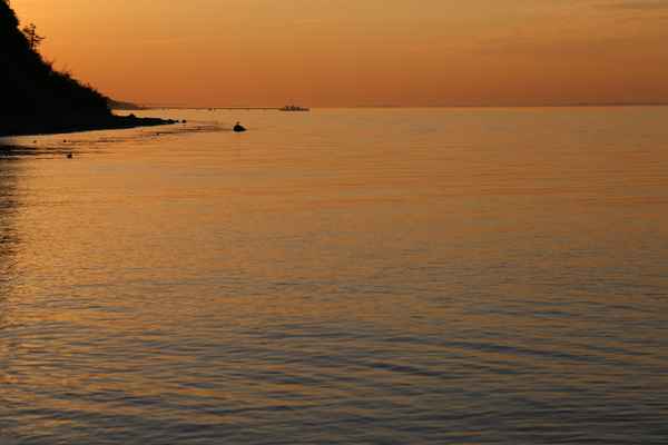 Sonnenuntergang an der Ostsee