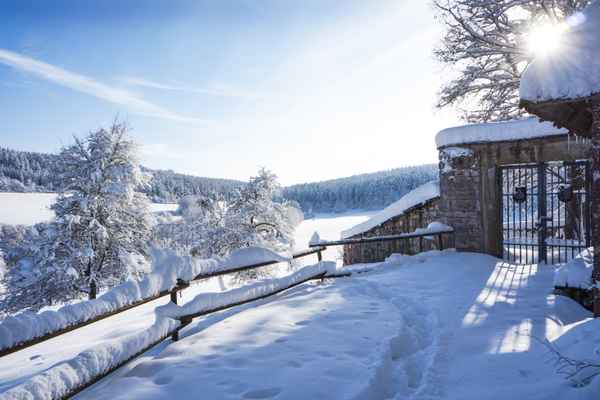 Winterzauber an der Kapelle