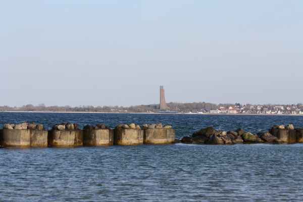 Blick auf Laboe