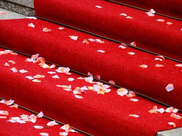Roter Teppich ...
