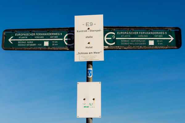 Am europäischen Wanderweg