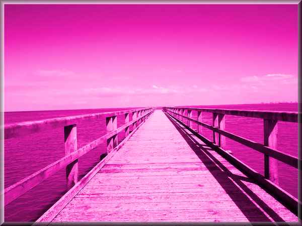 Durch die rosa Brille geschaut