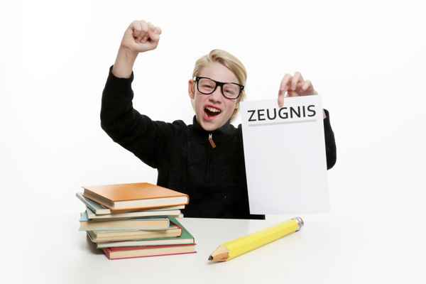 Zeugnisvergabe