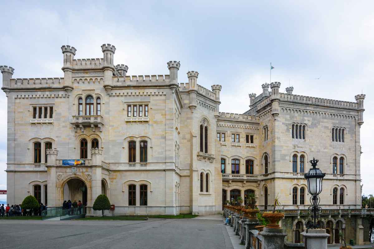 Schloß Miramare bei Triest